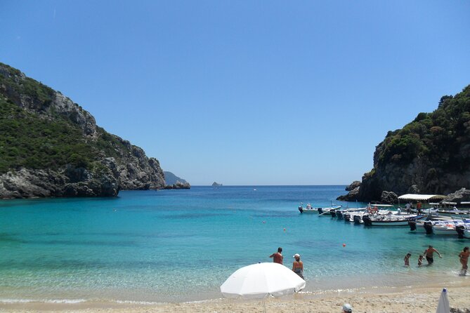 Full Day Private Tour to the North of Corfu Island - Paleokastritsa: one hour by the water