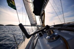 Full Day Sailboat Private Kleftiko & Blue Lagoon with Lunch - Cape Vani: Caldera Roots and the Manganese-Mine Traces