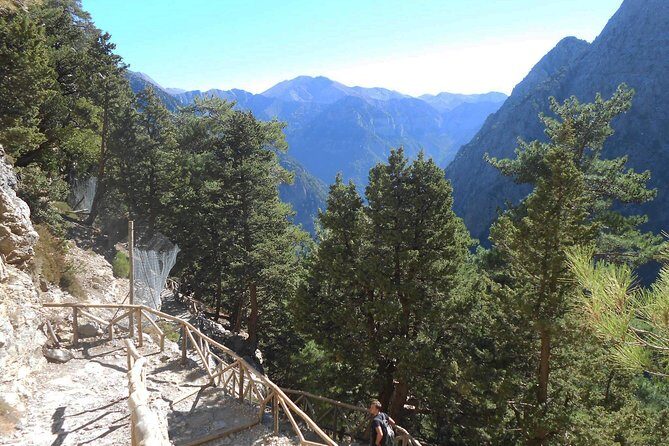 Full Day Samaria Gorge 10-Mile Walking Tour - Guide-led support in a canyon where you need both hands