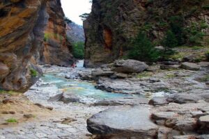 Full-Day Samaria Gorge Chania Guided Tour - Xyloskalo to the Gorge Exit: 16 km of Mostly Downhill Reality