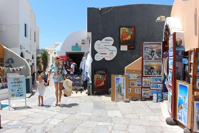 Full-Day Santorini Island Trip from Crete - Fira, the Caldera Capital: Shopping, Views, and Tight Timing