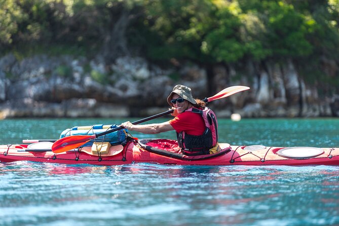 Full-Day Sea Kayaking Tour in Lefkada - Lunch at Banana Island makes the day feel personal
