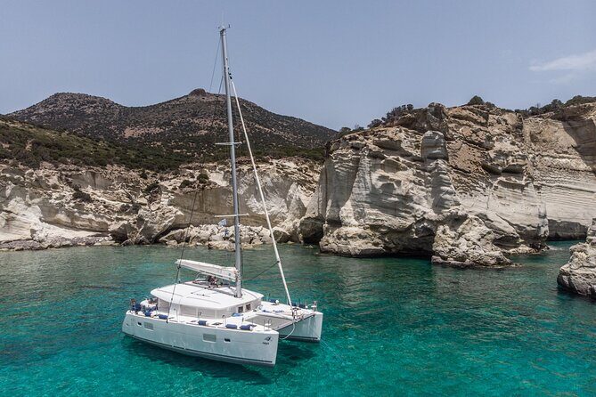 Full-Day Small-Group Cruise in Milos & Poliegos with Lunch - Cape Vani and Kalogries: Lava, Mines, and a Breakfast Swim