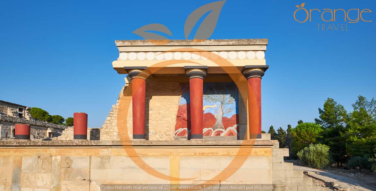 Full-Day Tour:Lasithi Plateau -Mythology Park&Knossos Palace - Entering the Minoan world at Knossos Palace