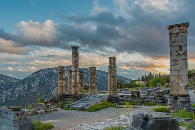 ''Full-Day Tour of Delphi-Byzantine Monastery of Hosios Loukas'' - The Tholos, theatre, and stadium
