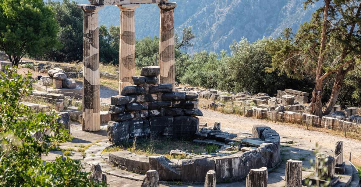 ''Full-Day Tour of Delphi-Monastery Hosios Loukas- Livadia'' - Arachova brings mountain-town scenery