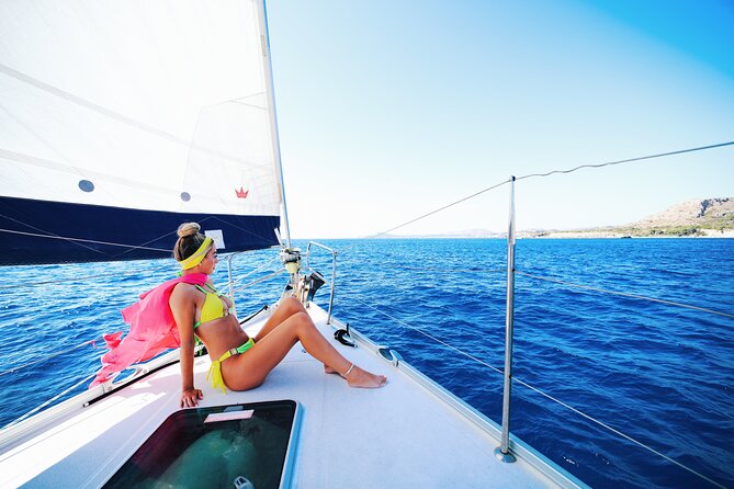 Full Day Yacht Tour in Rhodes - Safety equipment and crew service
