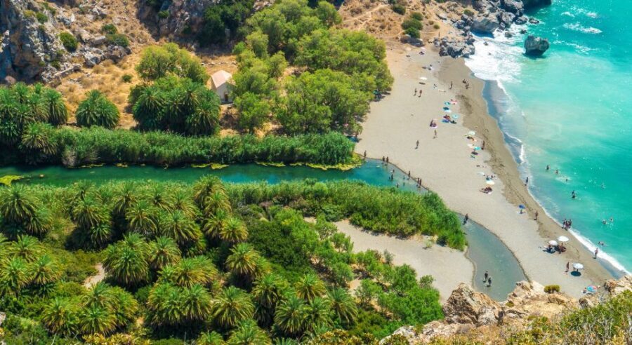 Georgioupolis: Preveli Palm Beach Day Trip by Bus and Boat - Practical tips: shoes, sun, and when plans can shift