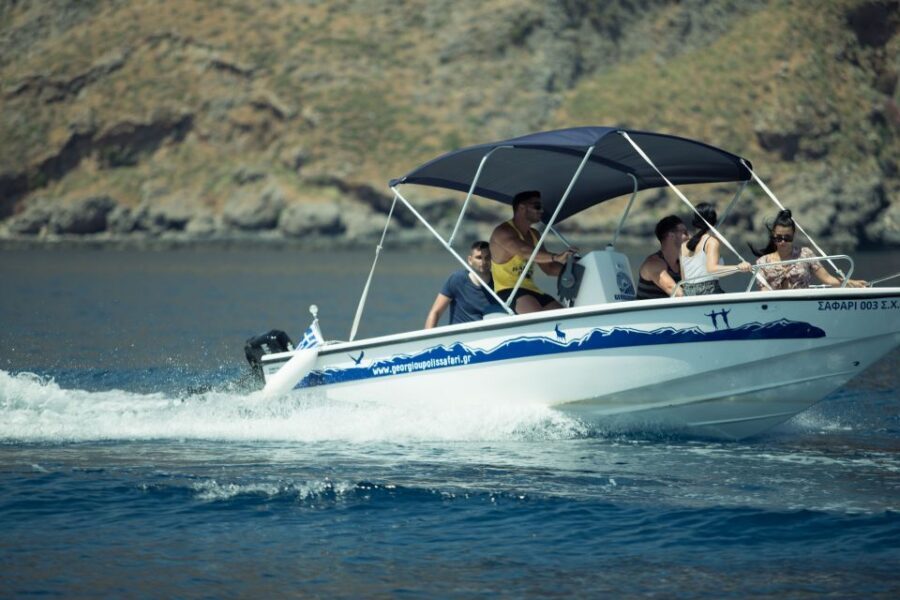 Georgioupolis: Rent a Boat Safari Sea Tour - Key points at a glance