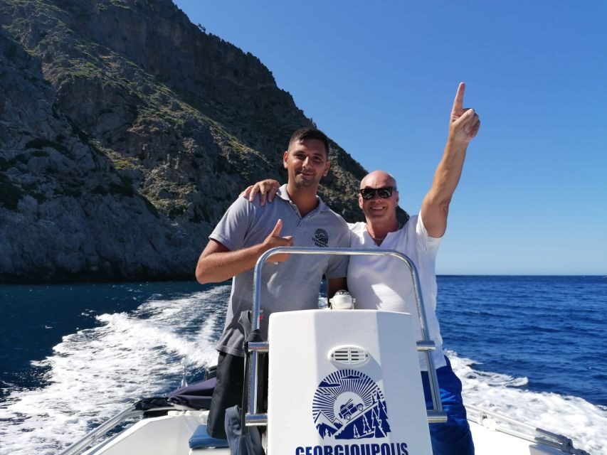 Georgioupolis: Rent a Boat Safari Sea Tour - Price and value for small groups on a 5-meter boat