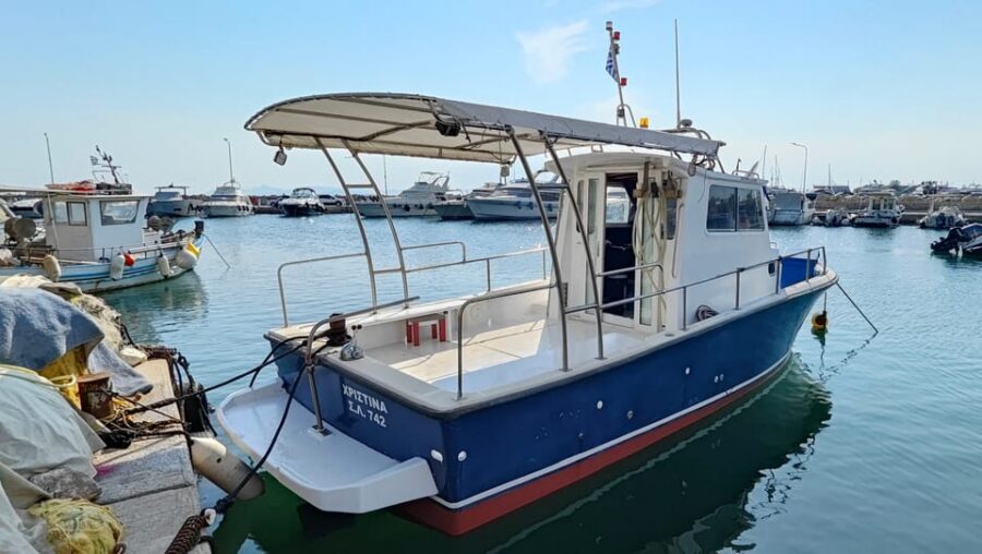 Glyfada Athens : Fishing and Swimming Tour with Lunch - Where You Meet and How You Get On Board the Christina