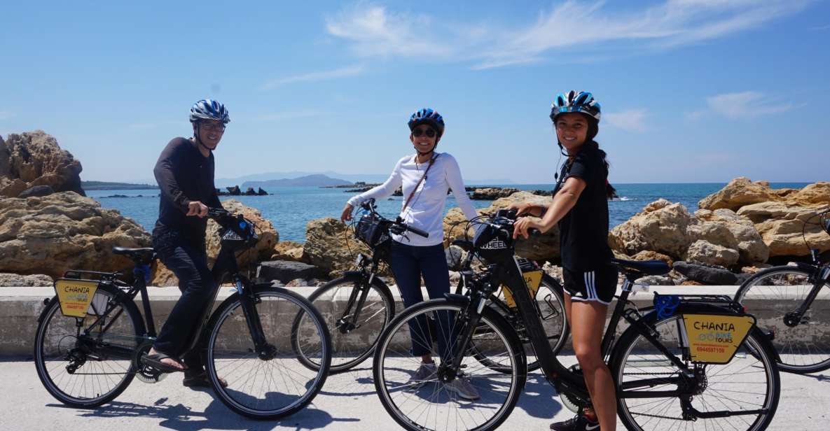 Good Morning Chania Bike Tour - Nea Chora gives the ride a seaside start
