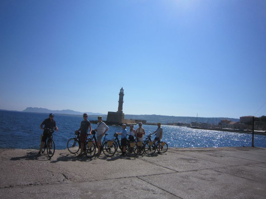 Good Morning Chania Bike Tour - Kum Kapi closes the route by the water