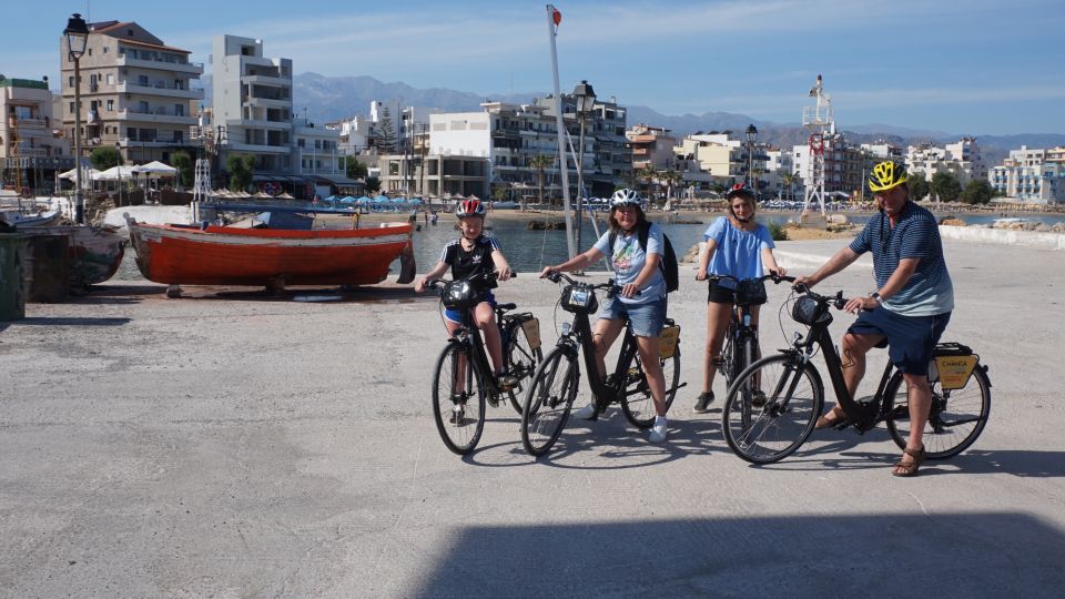 Good Morning Chania Bike Tour - The Venetian harbor brings Chania’s postcard view