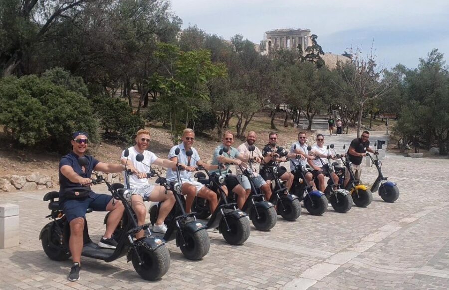 GoPro Adventure Tour in Acropolis area by E-Scooter - Meeting at Parthenons Scooters (Kavalloti 16): What Happens Before You Roll