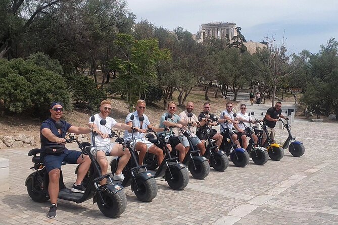 GoPro Adventure Tour in Acropolis area by E-Scooter - Passing the Acropolis Museum