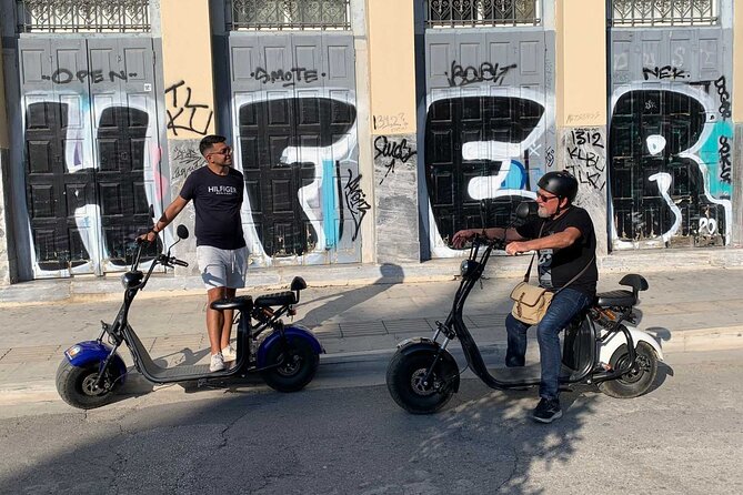 GoPro Adventure Tour in Acropolis area by E-Scooter - The secret viewpoint and the best photo stop