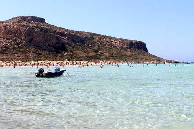GRAMVOUSA and BALOS Boat & Beach & Lunch on CRETE - Arriving at Kissamos and boarding the boat