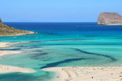Gramvousa Island & Balos Bay Full-Day Tour from Rethymno English & German guide - The 45-minute ferry to Gramvousa