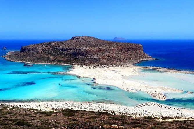 Gramvousa Island & Balos Bay Full-Day Tour from Rethymno English & German guide - Three hours at Balos Lagoon