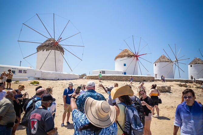 Grand Tour of Mykonos - Little Venice at the water’s edge