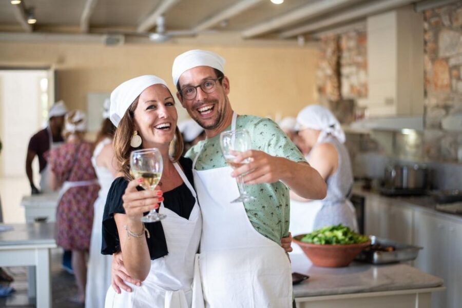Greek Cooking Class with a Local Chef, Wine, & Meal in Drios - Greek Wine, Souma, and the Pairing That Makes the Meal Feel Like a Night Out