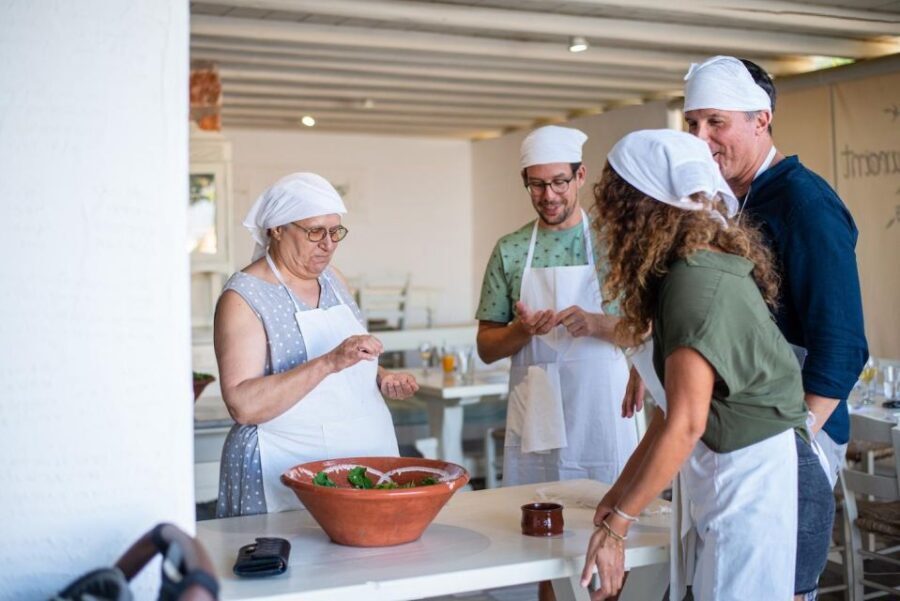 Greek Cooking Class with a Local Chef, Wine, & Meal in Drios - Learning Syrtaki-Style Dancing Between Courses