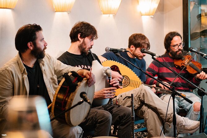 Greek Food pairing with traditional music in Pagrati Athens - Starting at Spirou Merkouri 22A in Pagrati