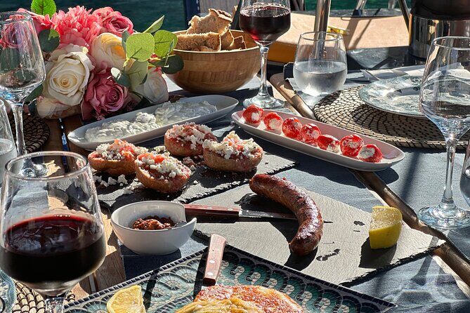 Greek Gastronomy & Wine Pairing Cruise with a Sommelier in Athens - Sailing the Saronic Gulf to Ydrousa