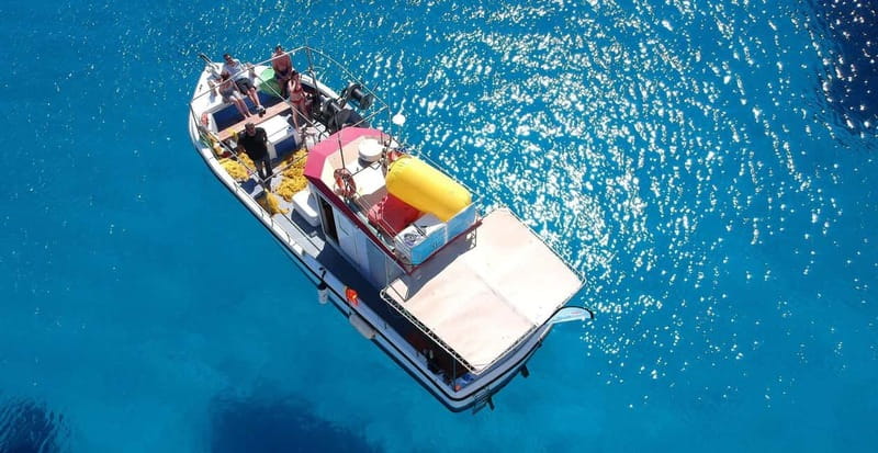 Group Morning Tour to Polyaigos - A fishing day from Pollonia, not just a boat ride
