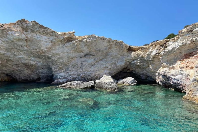 Group Morning Tour to Polyaigos - The route through Milos, Kimolos, and Polyaigos