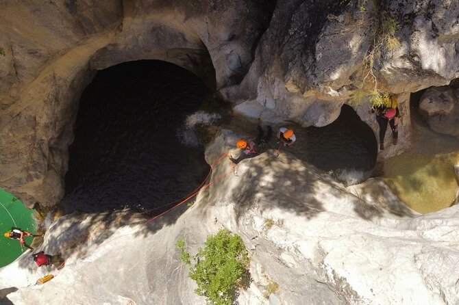 Guided Canyoning: Manikia Gorge with Lunch and Photos from Athens - River trekking into hard-to-reach places