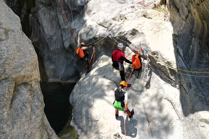 Guided Canyoning: Manikia Gorge with Lunch and Photos from Athens - Lunch and pickup: useful extras, not automatic inclusions