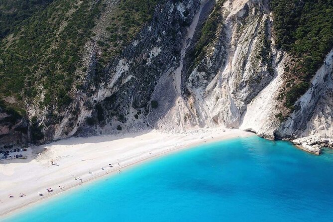 Guided Small Group Shared Shore Excursion of Kefalonia - Myrtos Beach, Kefalonia’s classic view