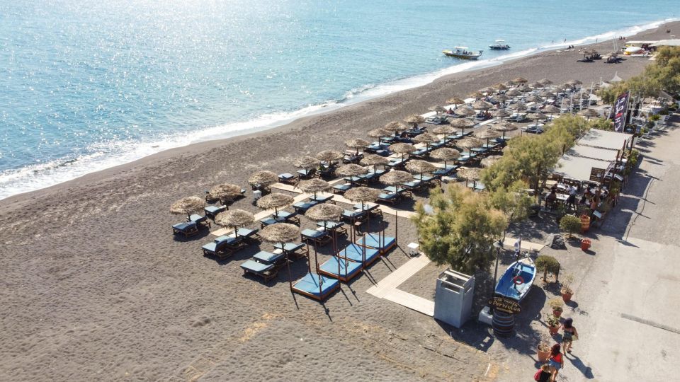 Guided Tour To Akrotiri Excavations & Red Beach - Prophet Elias at Santorini’s highest point