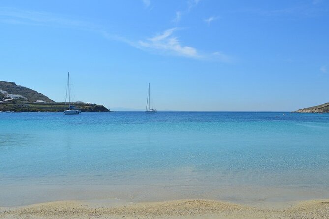 Guided Walking Tour Mykonos, Little Venice, Windmills, Beaches - The southern coast and the Kalafatis break