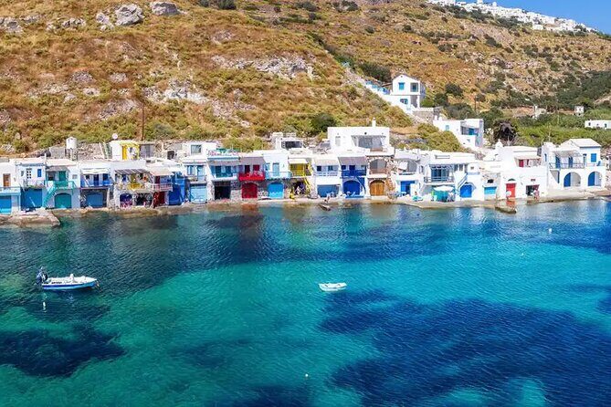 Half day adventure to Kleftiko bay and Open Bar with Lunch - Open bar and Greek food on a boat: easy comfort, not a party bus