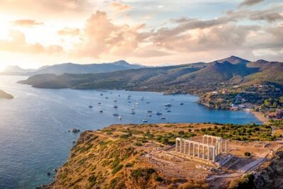 Half day Cape Sounion Sunset Views at the Poseidon Temple Tesla - Reaching Cape Sounion and the Temple of Poseidon