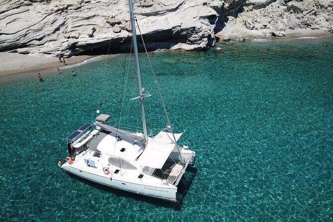 Half day Catamaran Morning Cruise in Kleftiko - A Half-Day Catamaran That Packs In Milos’ Best Coasts