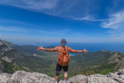 Half Day e-Bike Tour in Thassos Villages and Mountains - Kallirachi gives you the first sea view