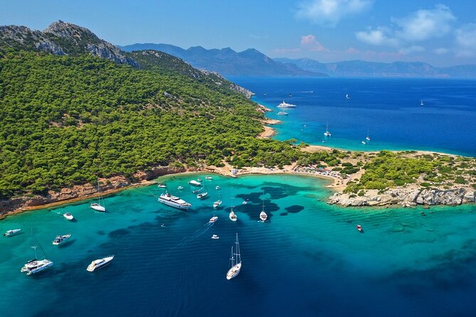 Half-Day Private Swimming Cruise along the Athenian Riviera - From your hotel to the Anavyssos marina