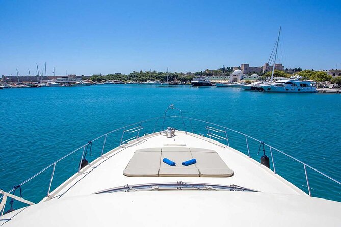 Half-Day Private Yacht Cruise in Rhodes - Kallithea Bay and the final hour in the water