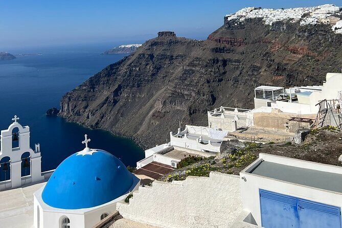 Half-Day Santorini Private Tour - Megalochori for the local village mood, then beaches with totally different vibes
