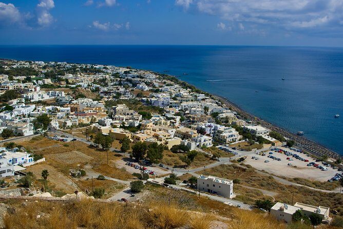 Half-Day Santorini South Coast and Akrotiri Tour from Fira - Perivolos black sand: real beach time, but don’t count on it being early