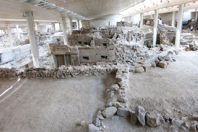 Half-Day Santorini South Coast and Akrotiri Tour from Fira - Akrotiri archaeological site: the Bronze Age dig that makes the eruption story real