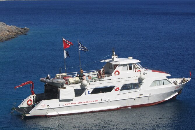 Half Day Snorkelling Experience with a dive boat in Kos Greece - What the mixed boat setup means for you
