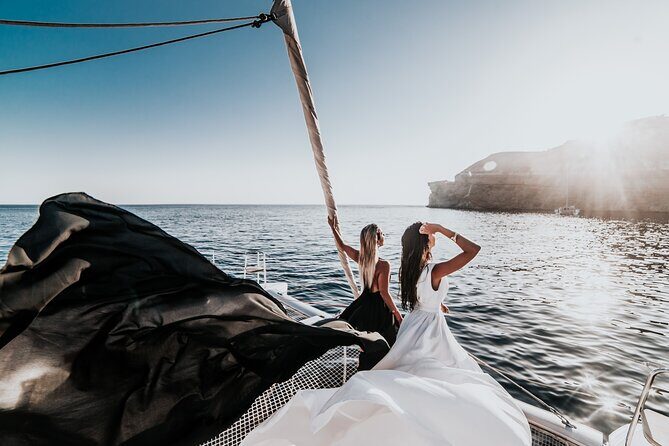 Half-Day Tailor-made Private Catamaran Cruise in Santorini - Quick hits before you book