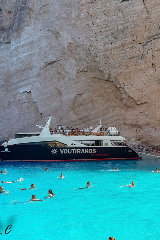 Half-day VIP Cruise: Shipwreck & Blue Caves - Navagio Beach: shipwreck photos and a real swim in the Ionian