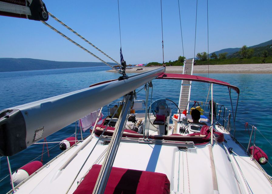 Halkidiki: 7 Hours Private Cruise with Sailing Boat - Spalathronisia and the quieter side of Halkidiki