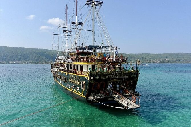 Halkidiki Blue Lagoon Cruise On A Pirate Boat From Thessaloniki - What the $76.80 price really covers